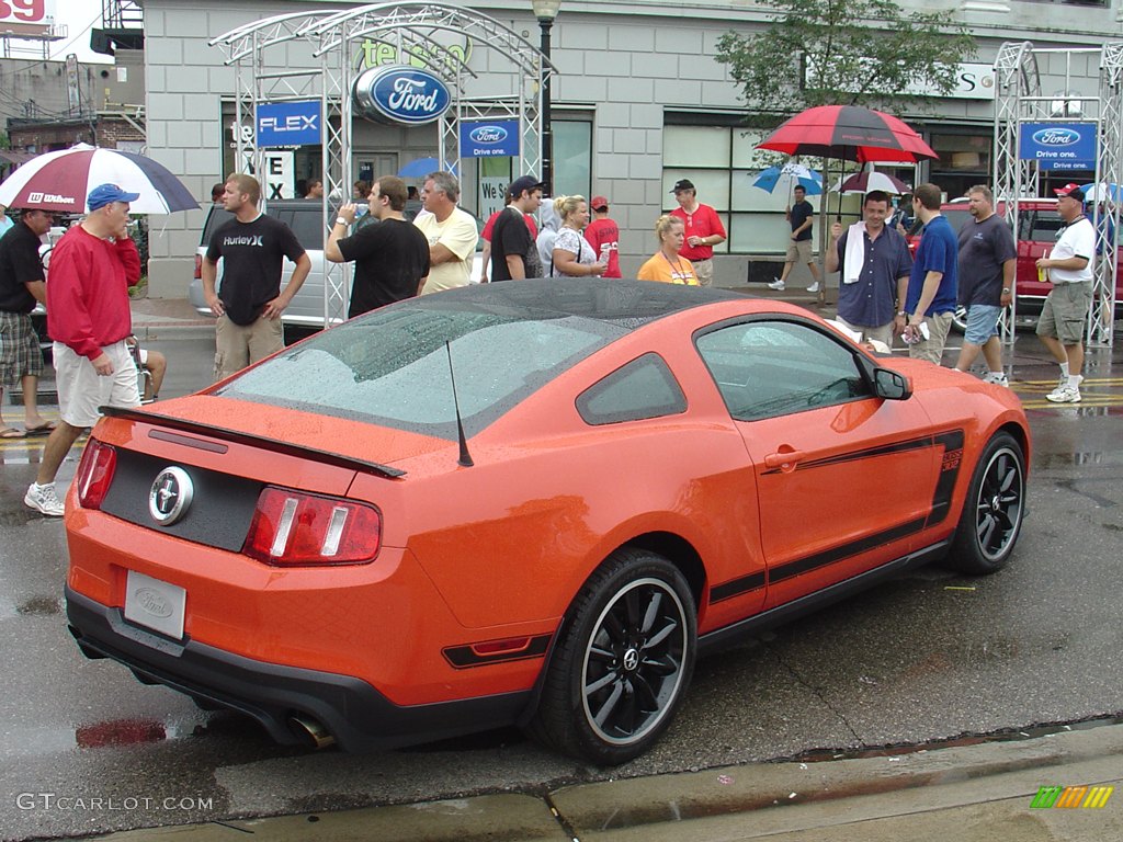 2012 Mustang Boss 302 in Competition Orange
