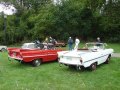 Quandt Group Amphicar, note the twin propellers for steering and thrust while traversing in the water.