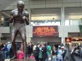 Joe Louis and the enyrance to Cobo Center