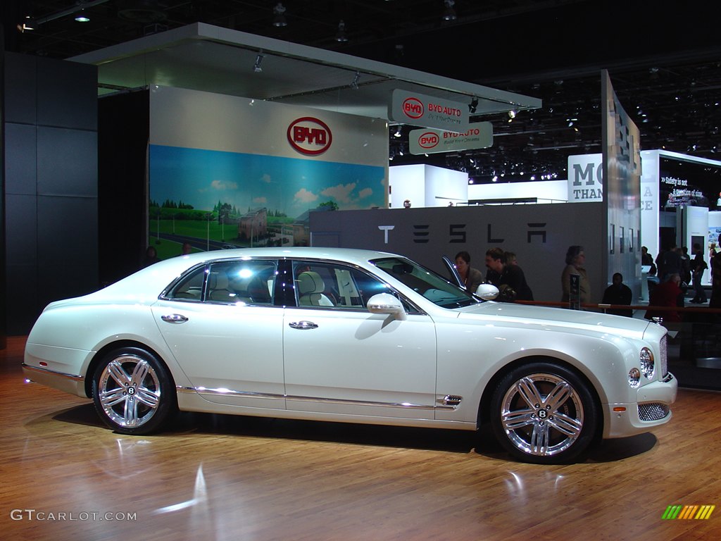 2011 Bentley Mulsanne in Porcelain White