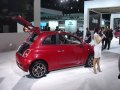 The Fiat 500 at the Chrysler display