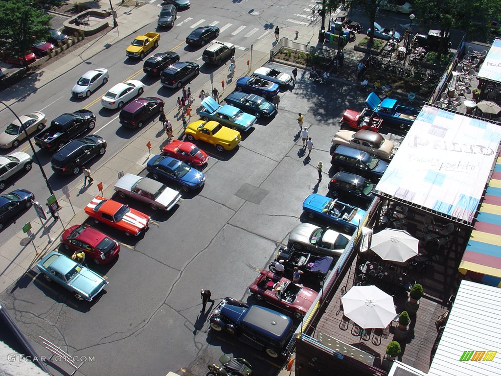 Top of the parking deck, Fourth and William