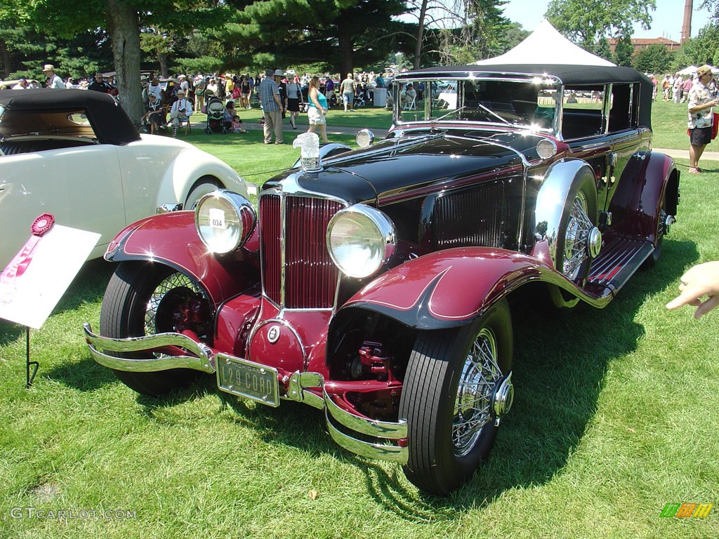 1930 Cord L-29 Phaeton Sedan, powered by a 301 cid Lycoing Straight 8