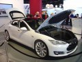 2012 Tesla Model S, 0 to 60 mph in 4.4 seconds and a top speed of 130 mph with the 85 kWh battery