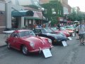 Rennstatt Racing Display and a 1964 Porsche 356 Coupe