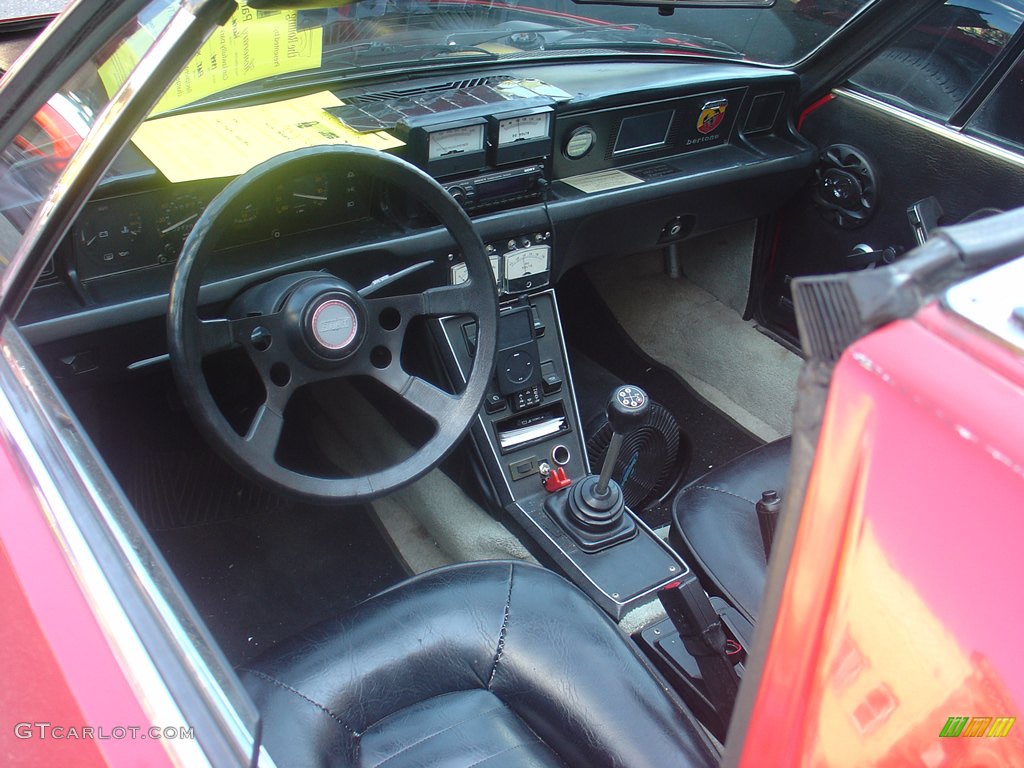 1974 Fiat X1/9 Electric Car, Interior