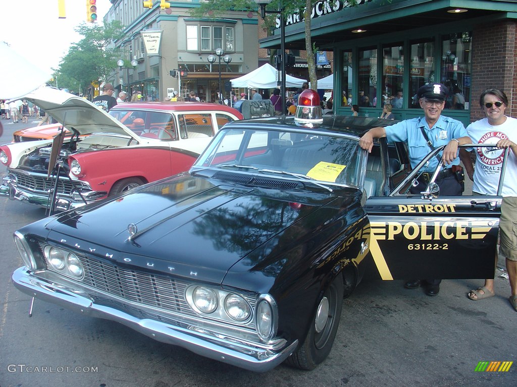1963 Plymouth Savoy Suburban Police Wagon