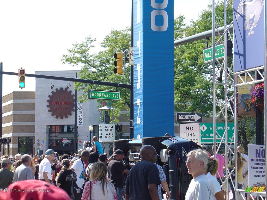 Woodward and Nine Mile at the Ford Exhibit