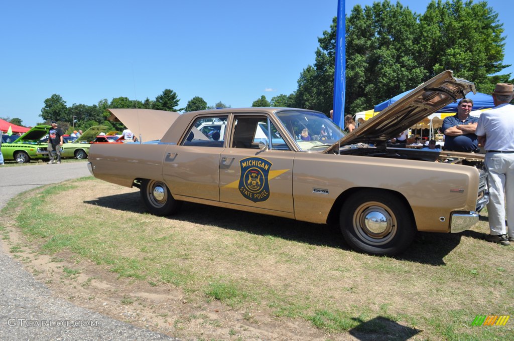 1966 Plymouth Fury Michigan State Police Car