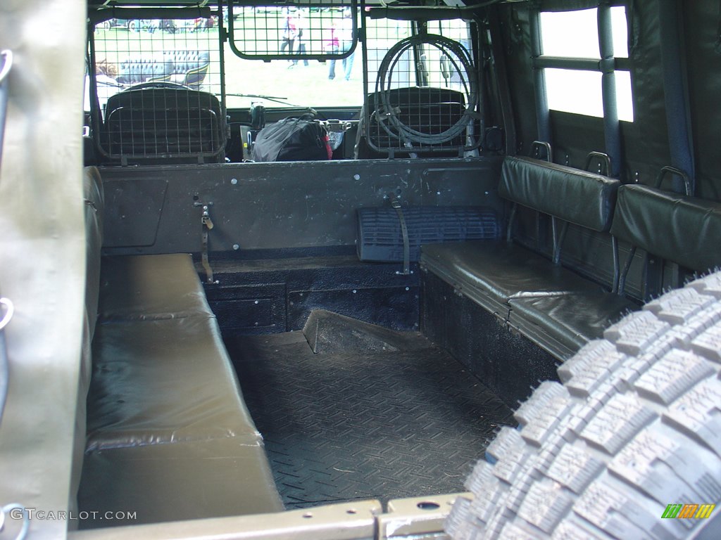 1972 Steyr 6x6, Bed