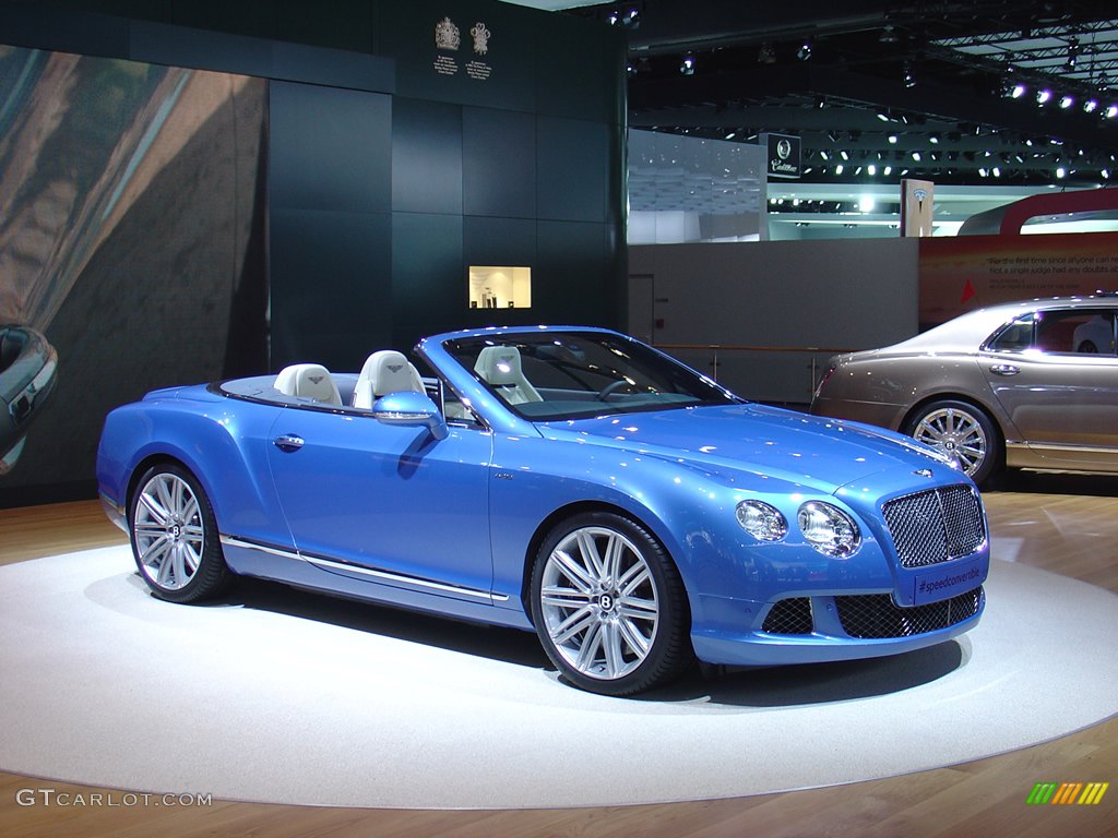 Bentley Continental GT Speed Convertible in Neptune Metallic